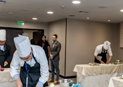Actividad de convenio gastronómico internacional con Forever Culinary